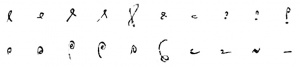 Medieval abbreviations (III). Visigothic script style