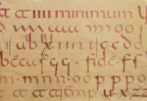 Calligraphy: Learning to write in Visigothic script (III)